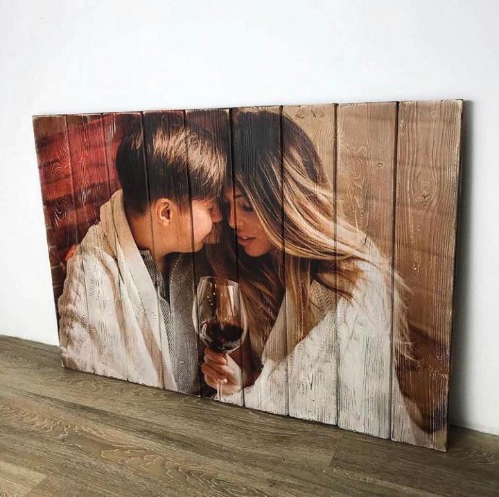 Печать картин на дереве