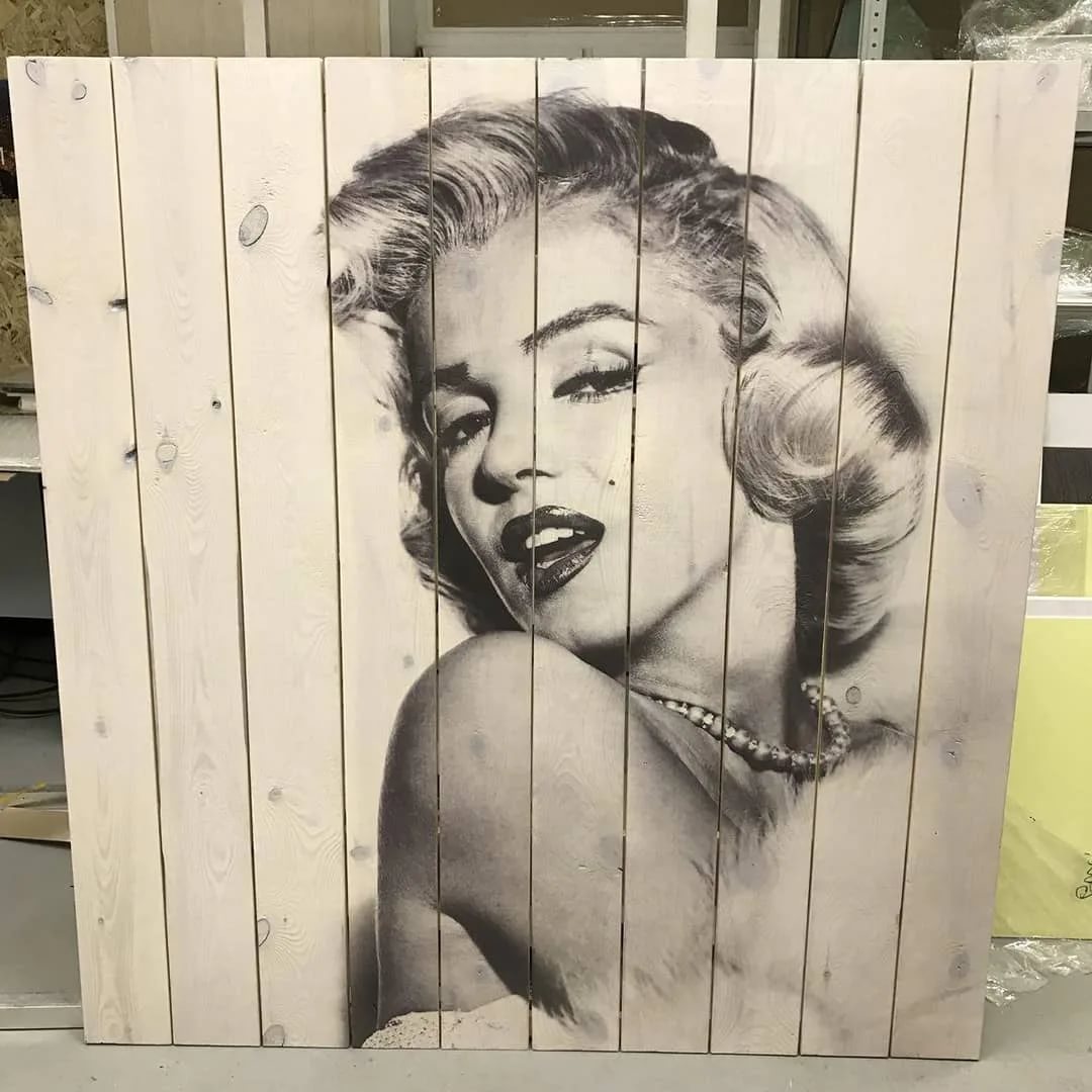 Печать картин на дереве