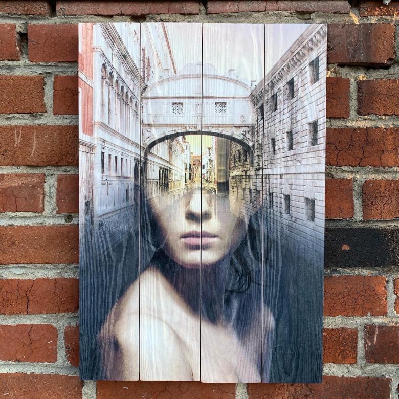 Печать картин на дереве