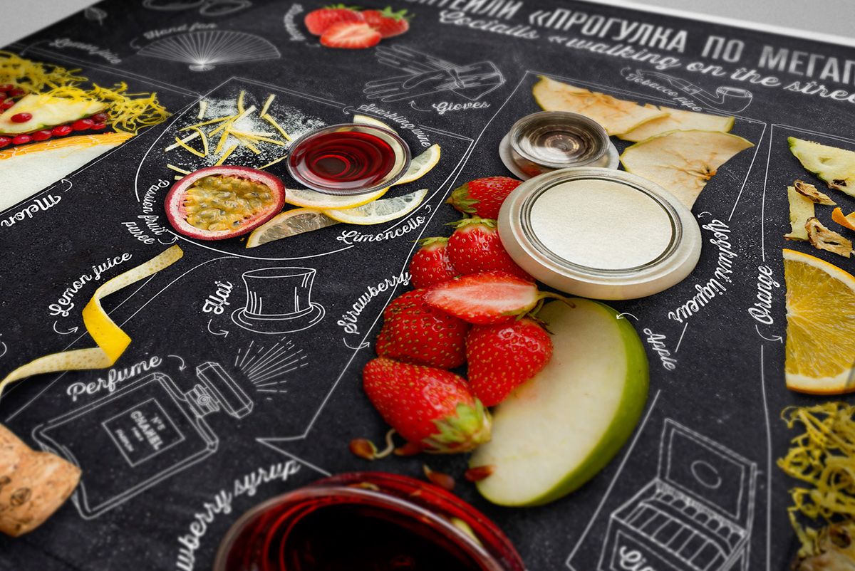 Печать меню плейсмет на подносы