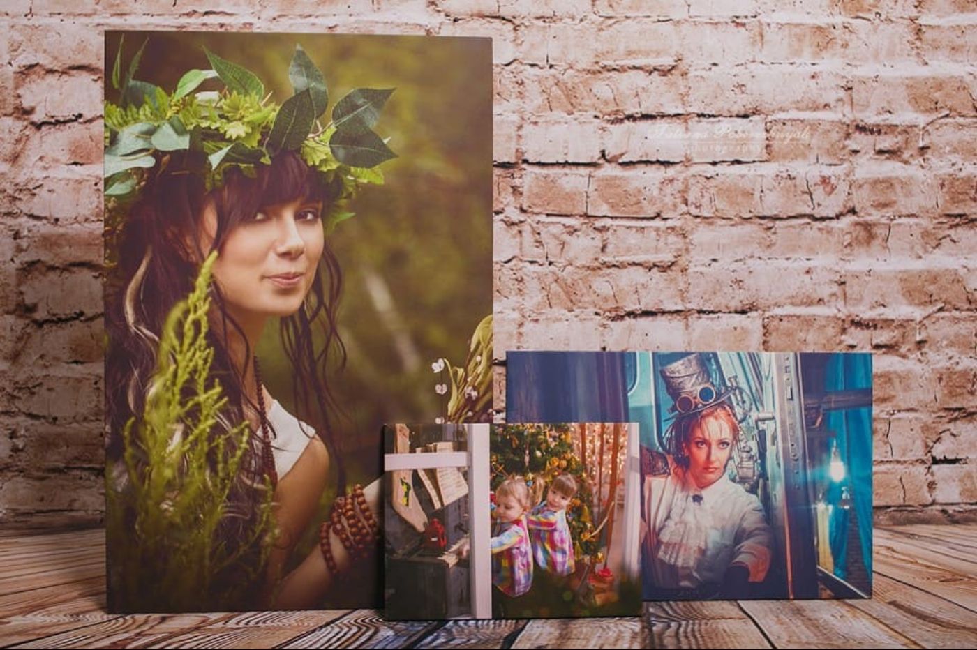 Печать на холсте портретов