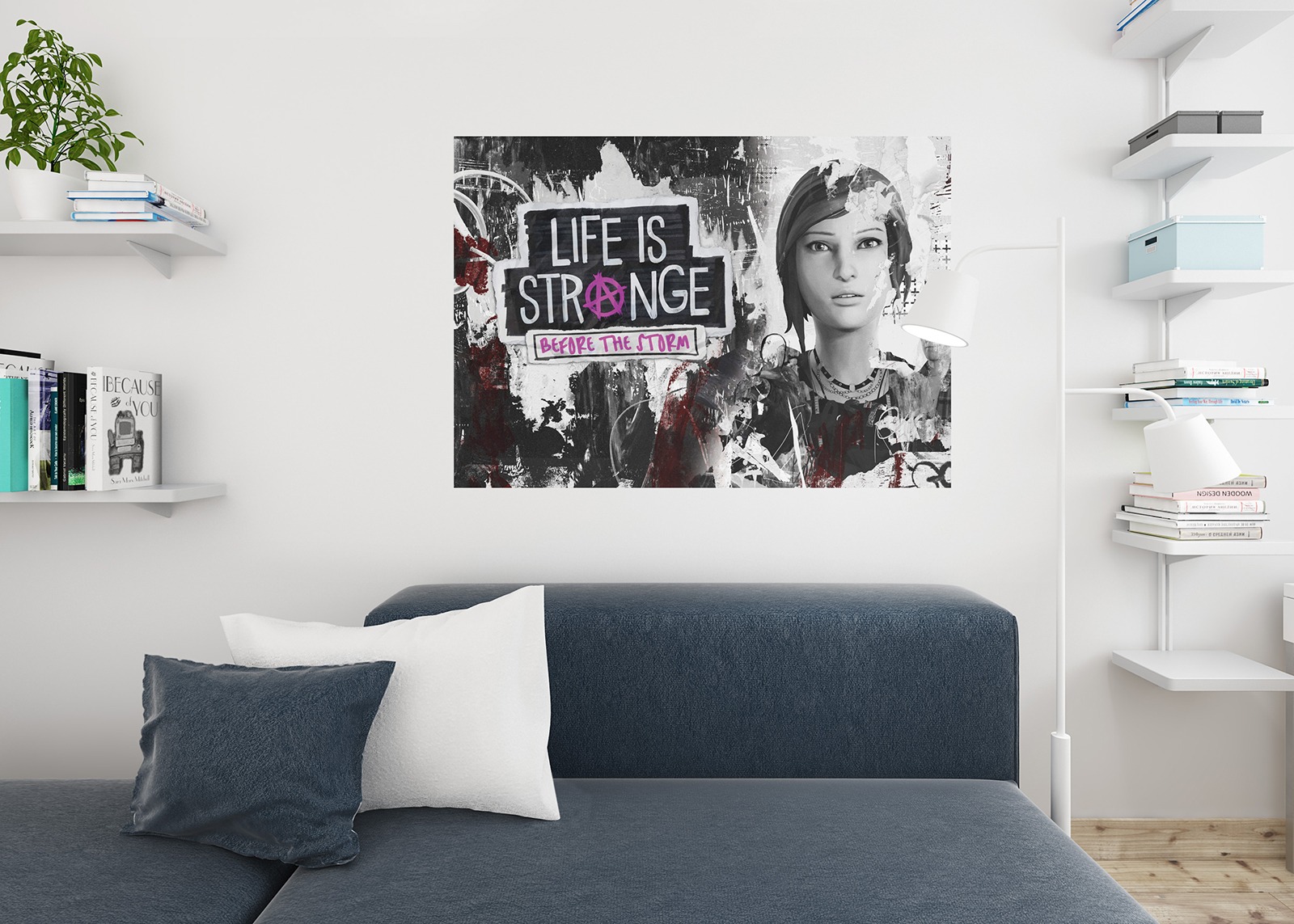 Печать постеров на холсте