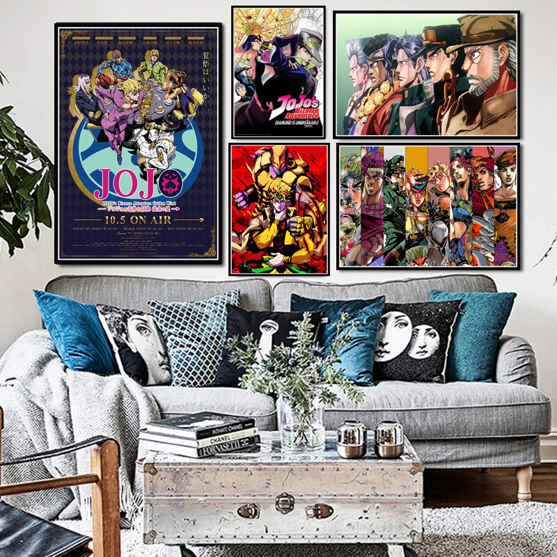 Печать постеров на холсте