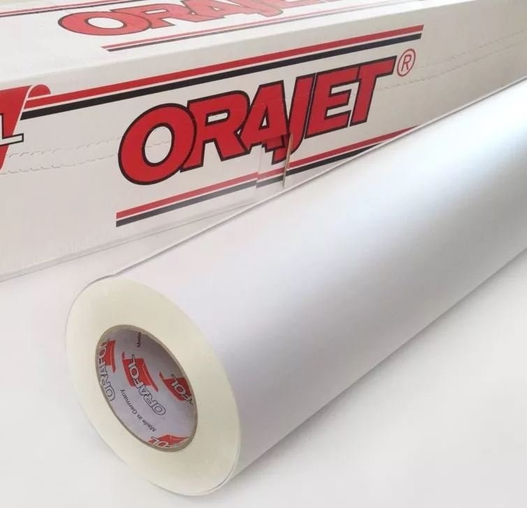 Печать стикеров на плёнке Orajet