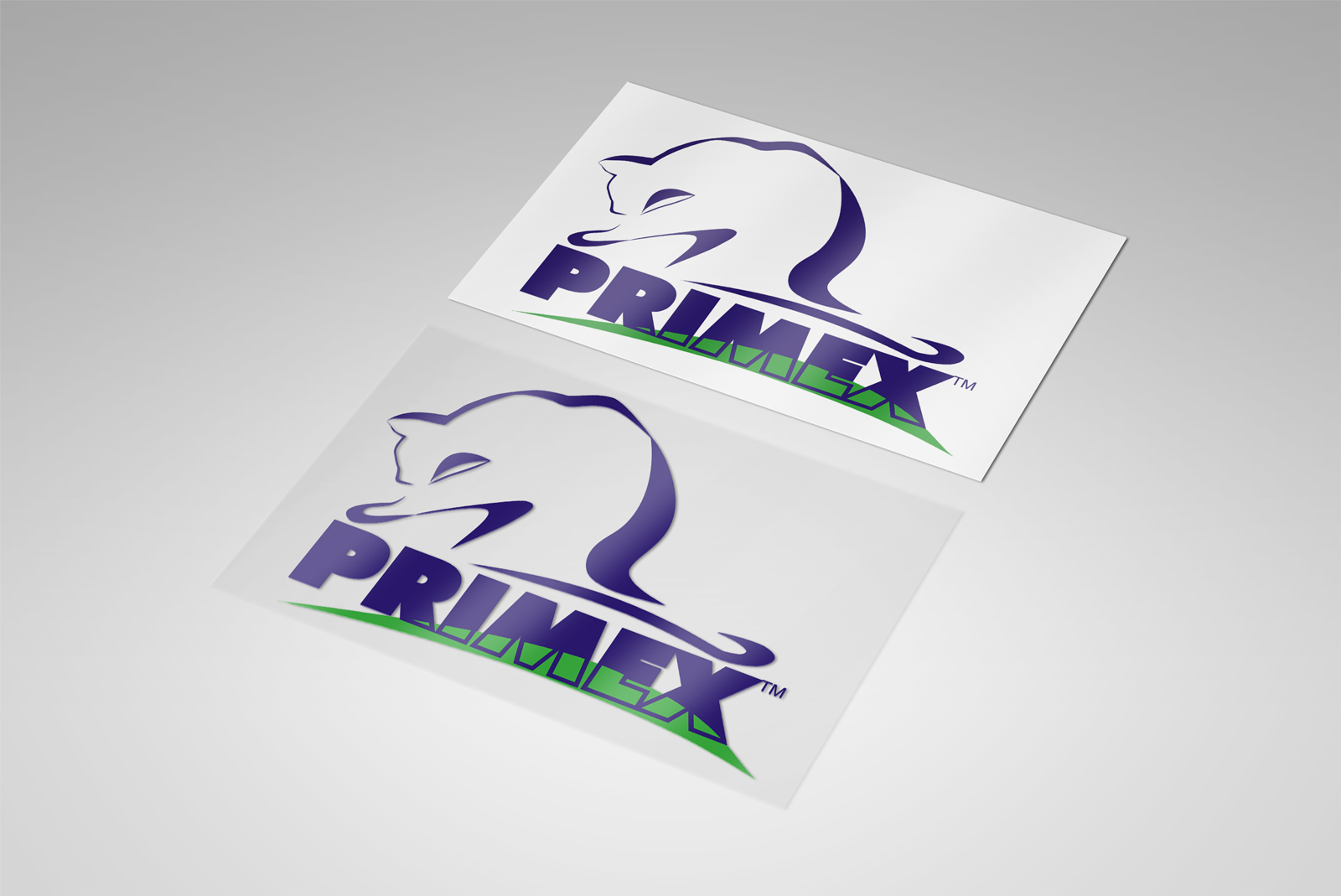 Печать стикеров на прозрачной плёнке