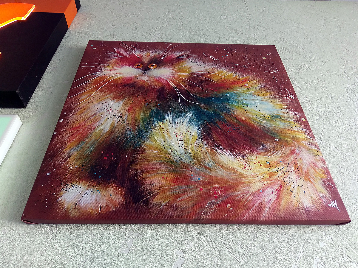 Пигментная печать на холсте