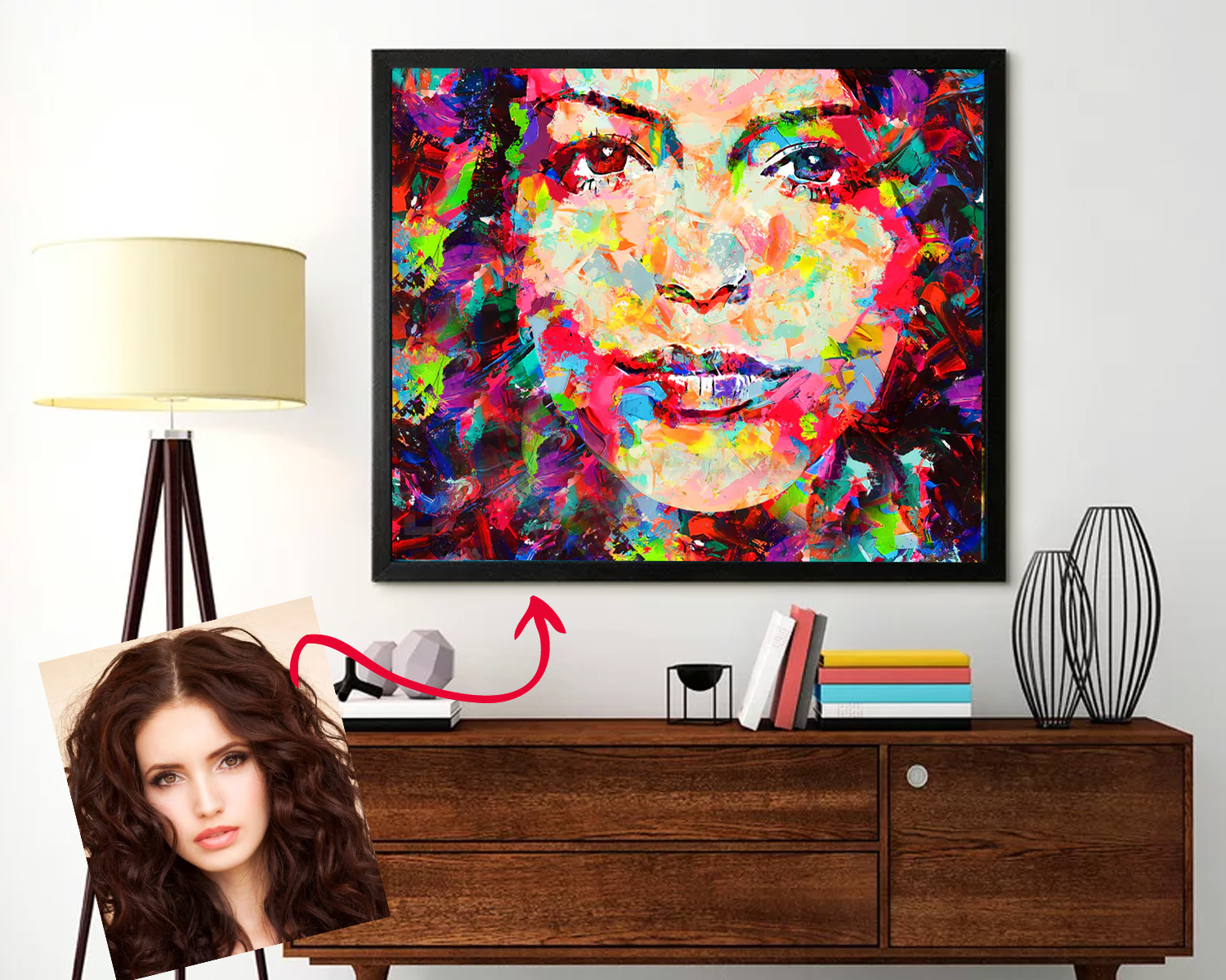 Пигментная печать на холсте