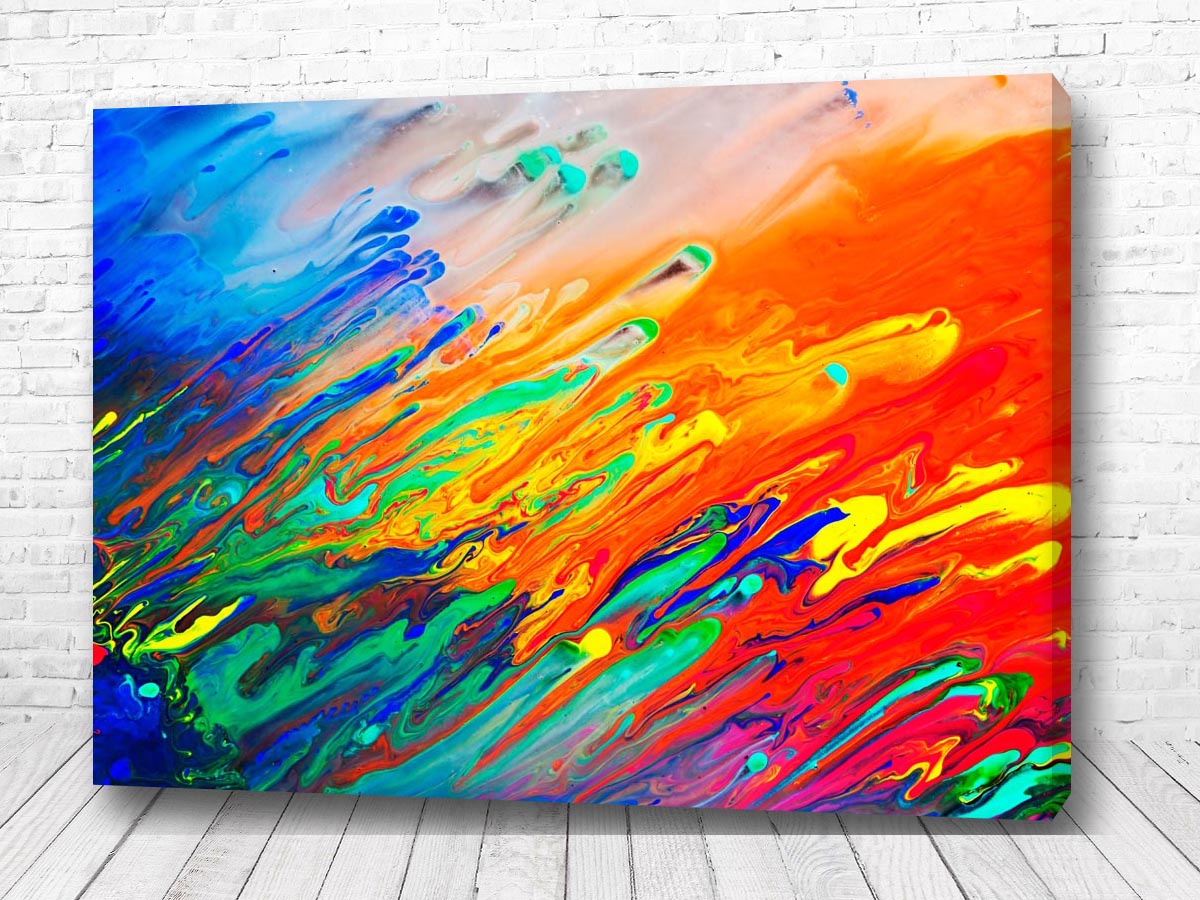 Пигментная печать на холсте