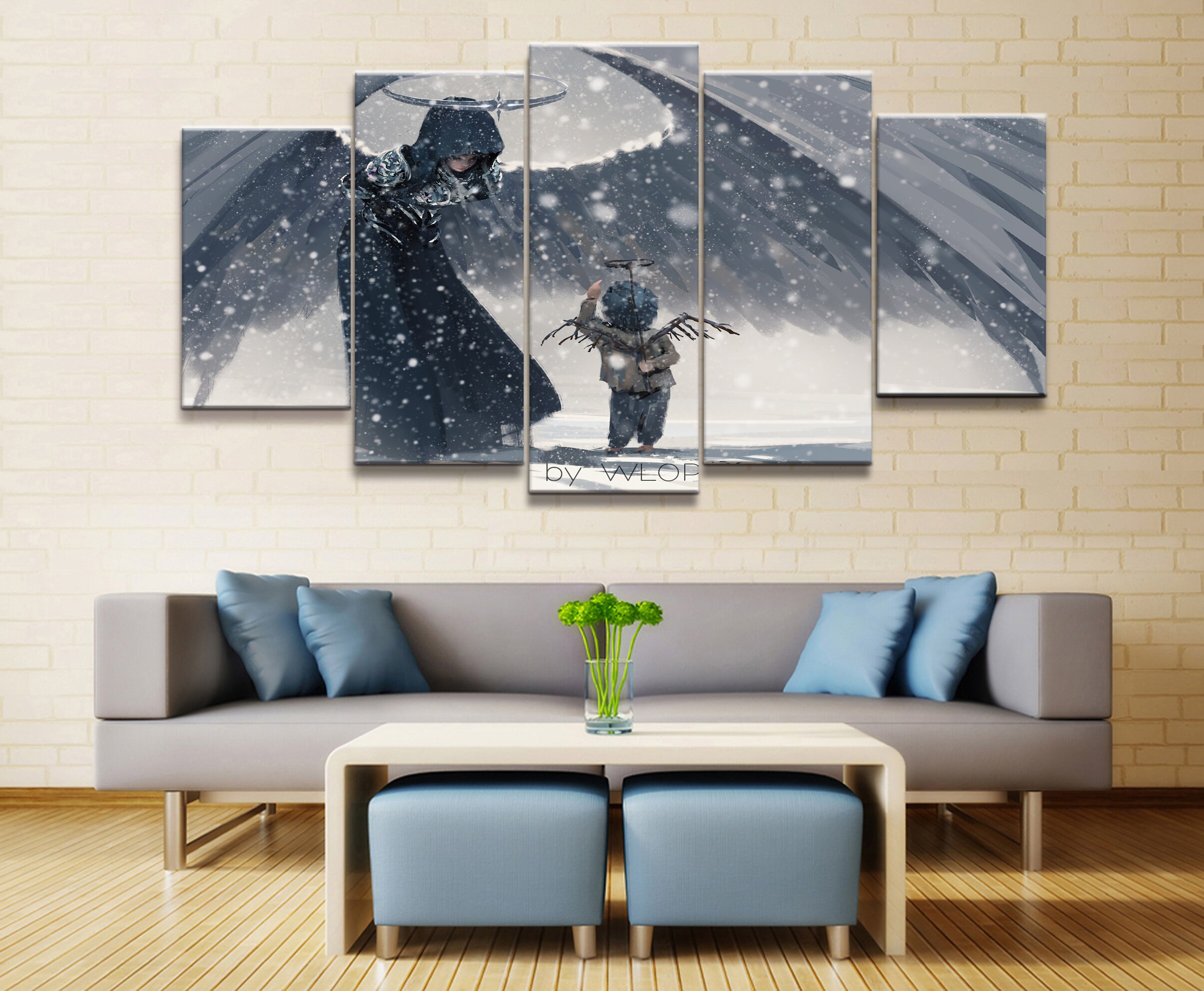 Цифровая печать на холсте