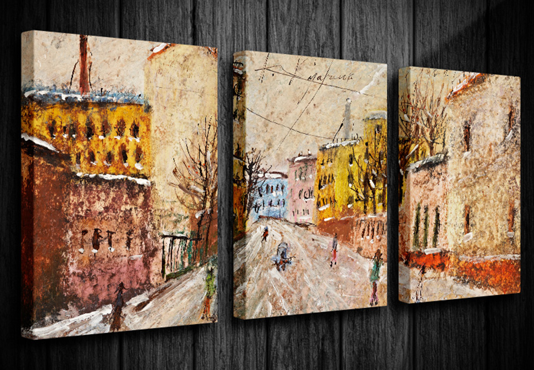 УФ печать на холсте