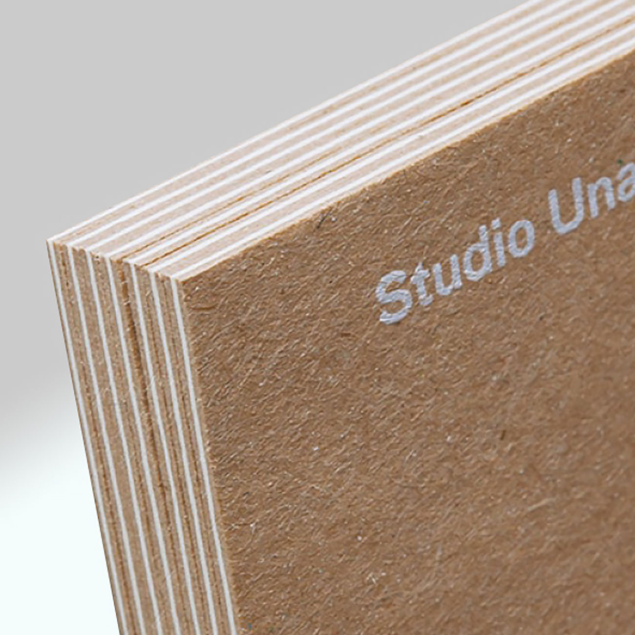 Визитки кашированные