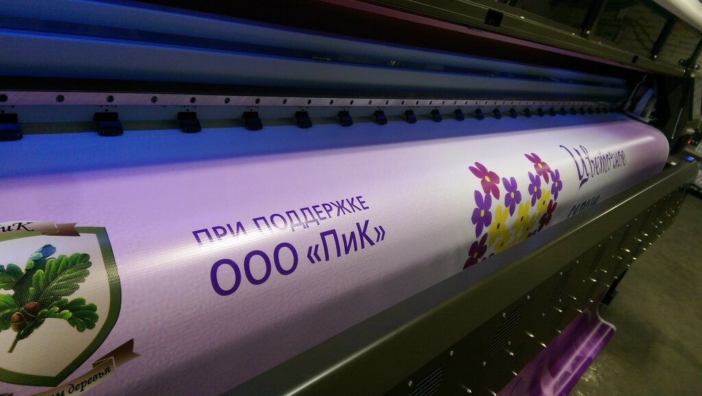 Интерьерная печать 720 dpi