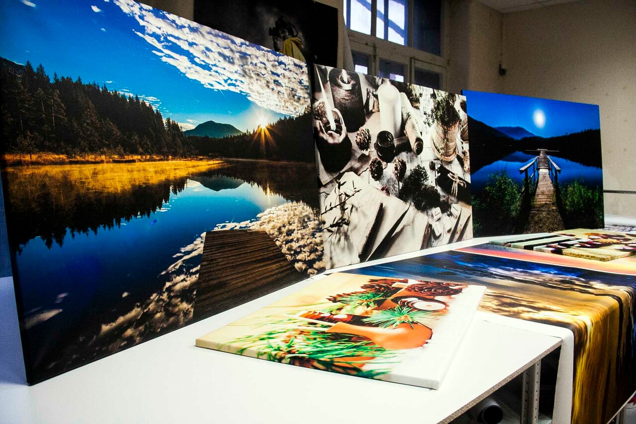 Интерьерная печать на баннере