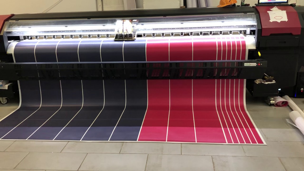 Интерьерная печать на баннере