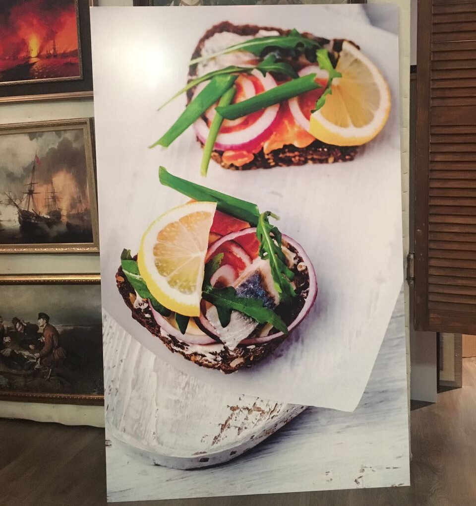 Интерьерная печать на бумаге