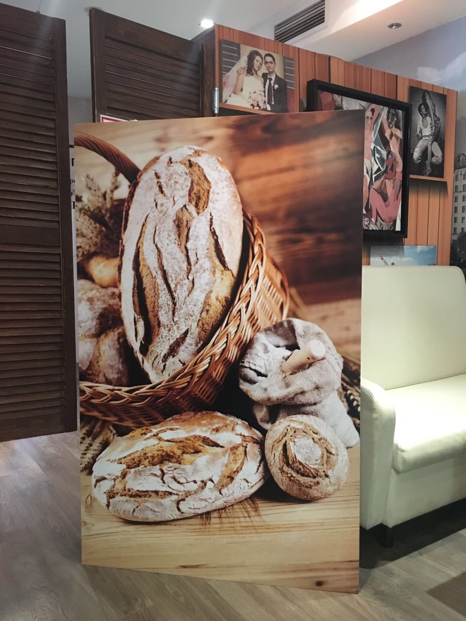 Интерьерная печать на бумаге