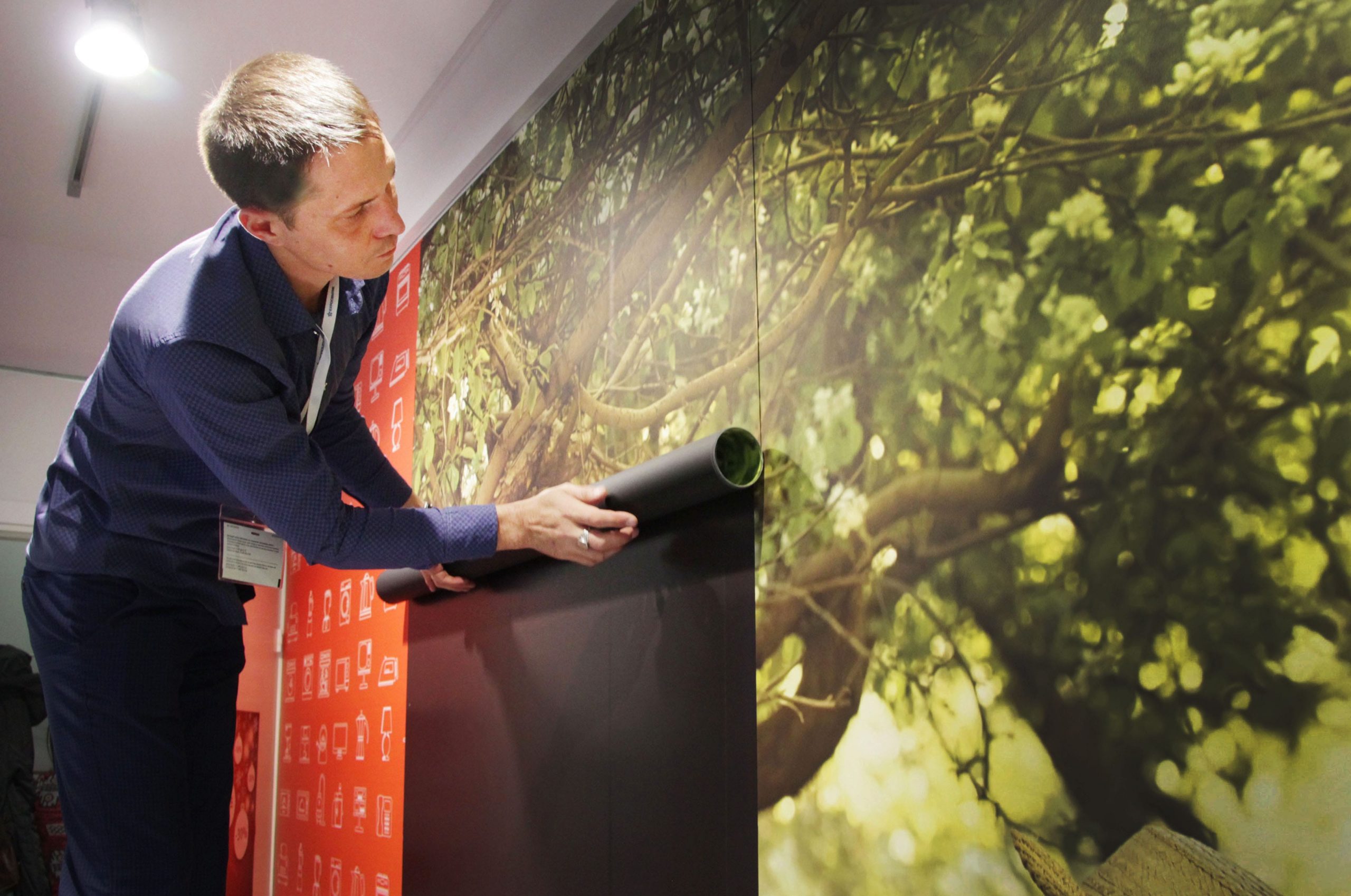 Интерьерная печать на ферропленке