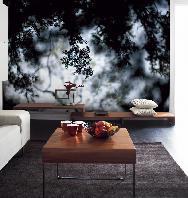 Интерьерная печать на обоях