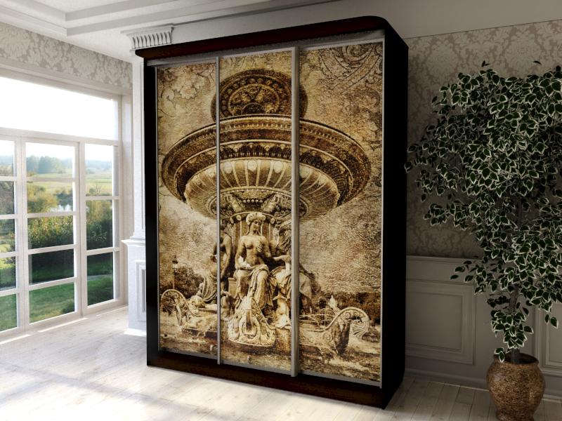 Интерьерная печать на пластике