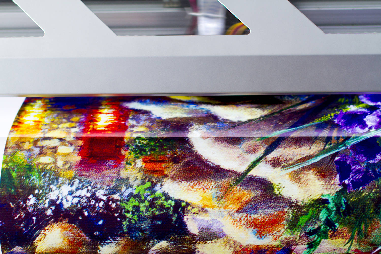 Интерьерная печать на ткани