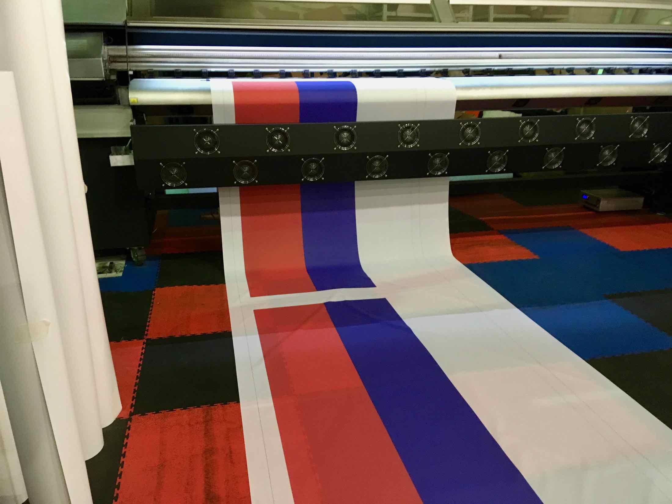 Интерьерная печать на ткани