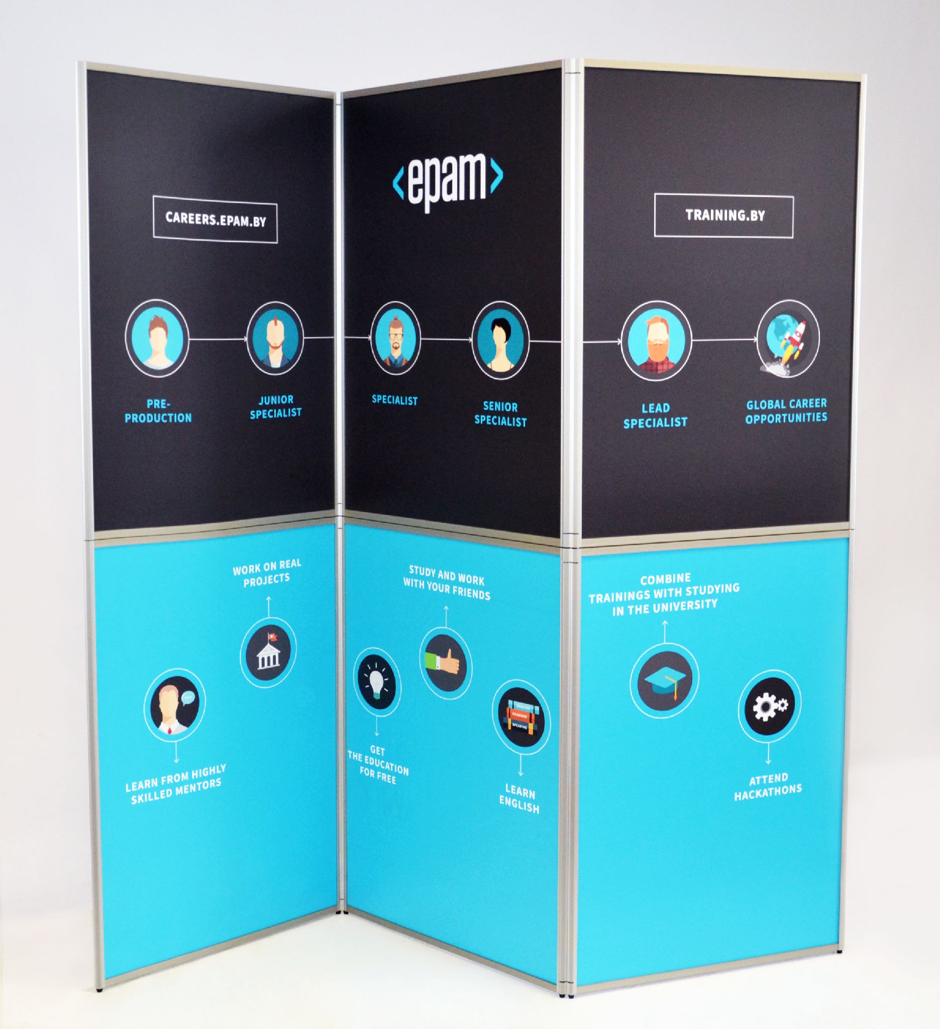 Изготовление Fold Up стендов