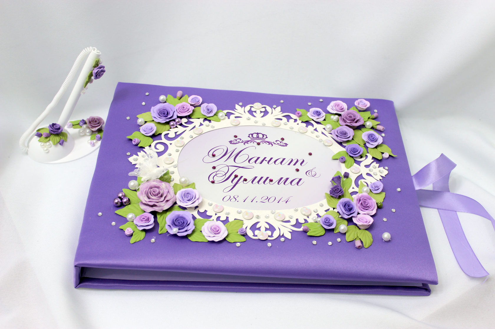 Изготовление книги пожеланий для свадьбы