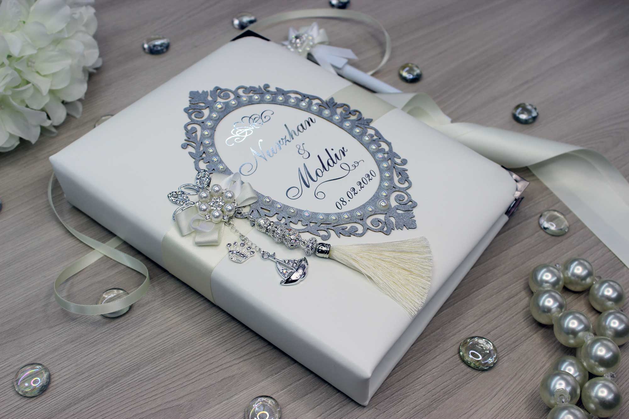 Изготовление книги пожеланий для свадьбы