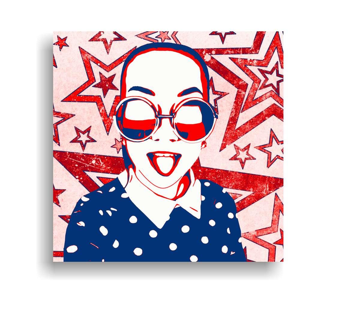 Картины в стиле Pop Art на холсте