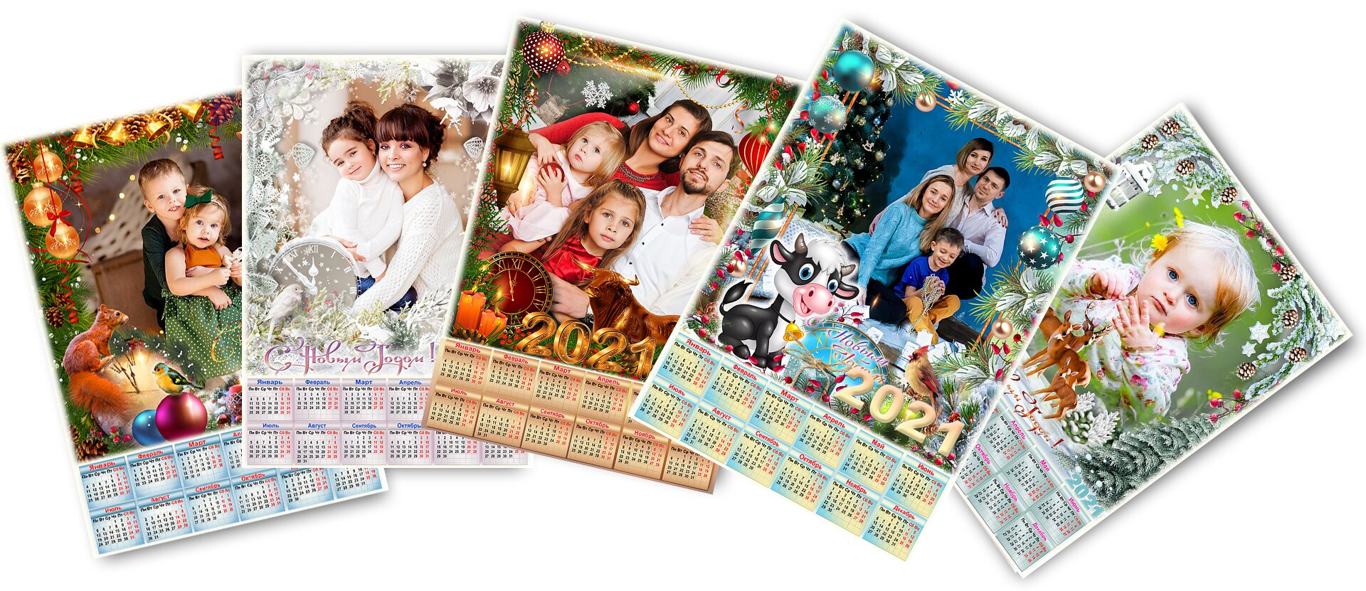 Печать фотокалендарей на заказ