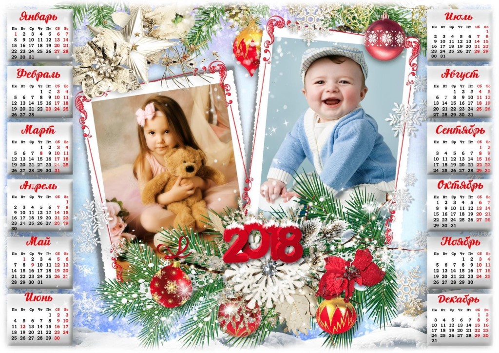 Печать фотокалендарей на заказ