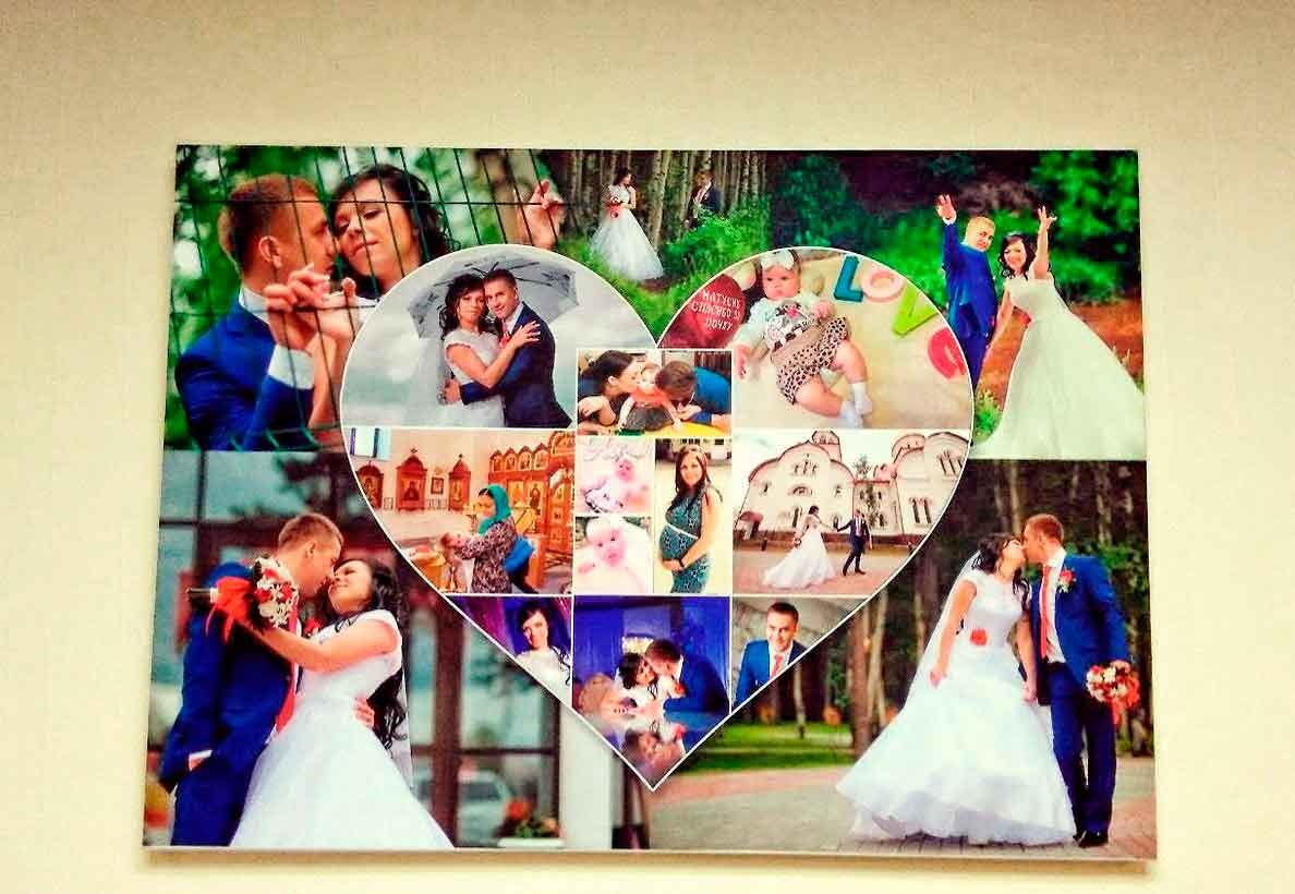 Печать фотоколлажей на заказ