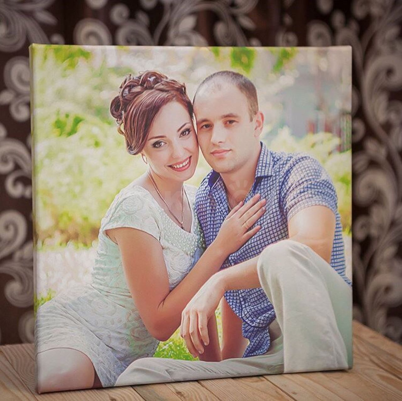 Печать на холсте 50х50