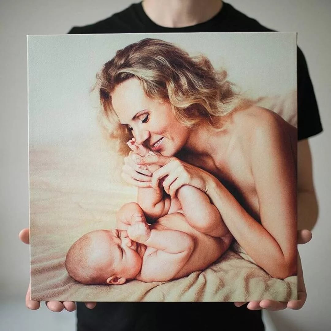 Печать на холсте 50х50