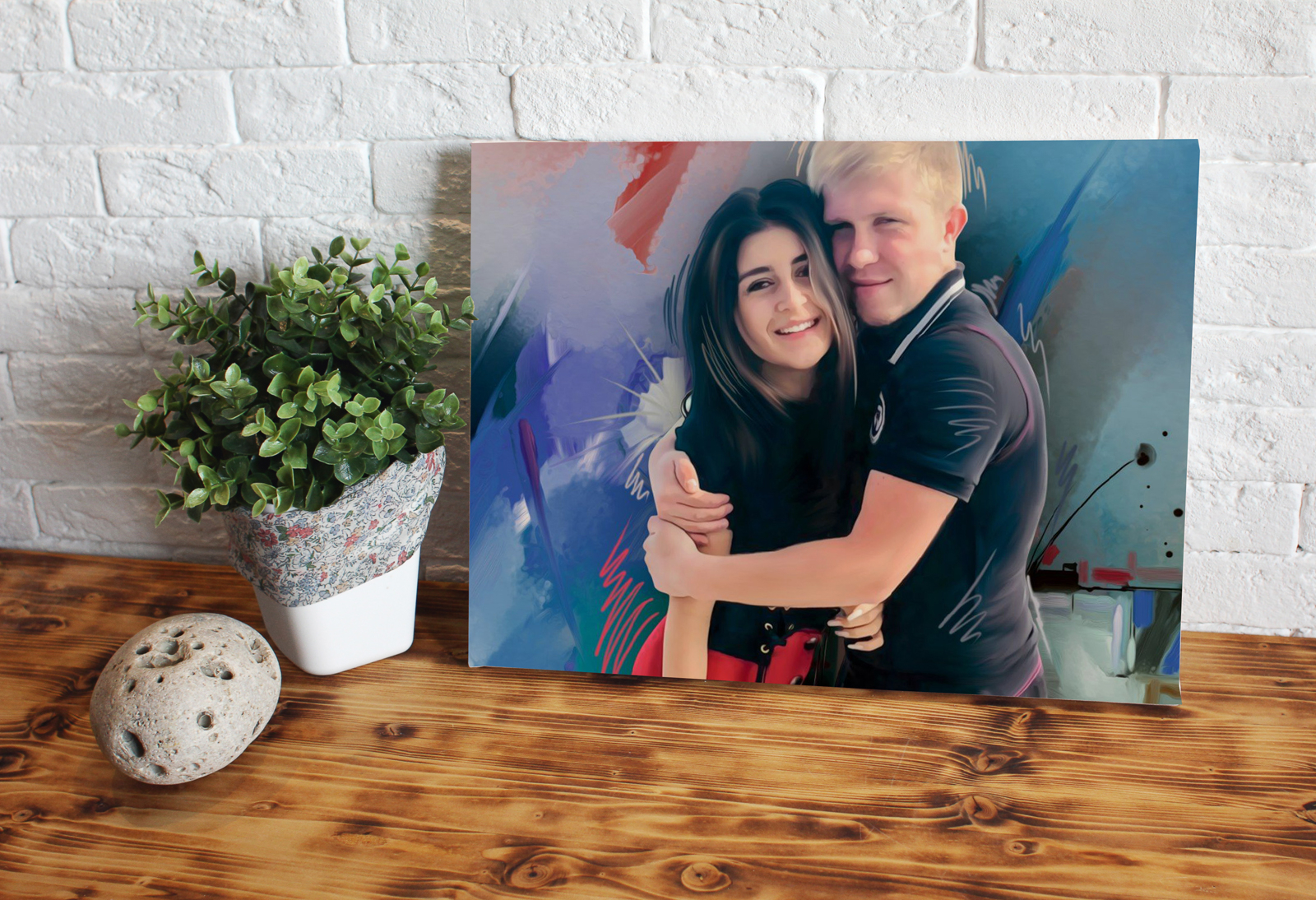 Печать на холсте 50х70