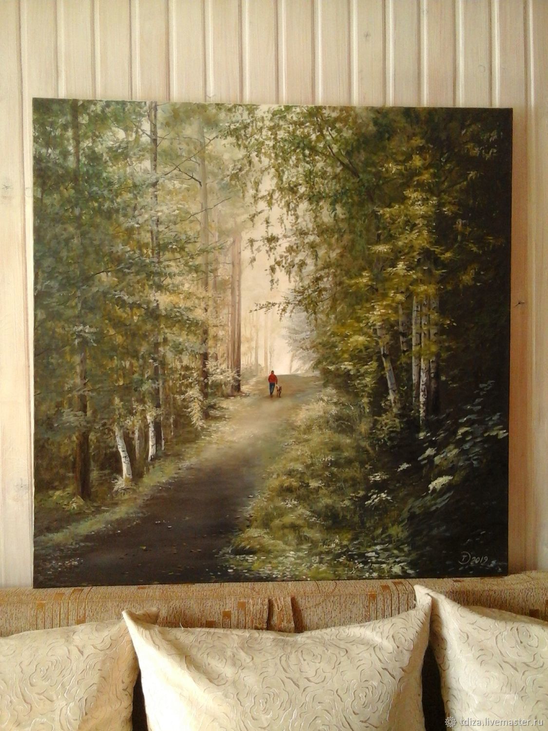 Печать на холсте 80х80