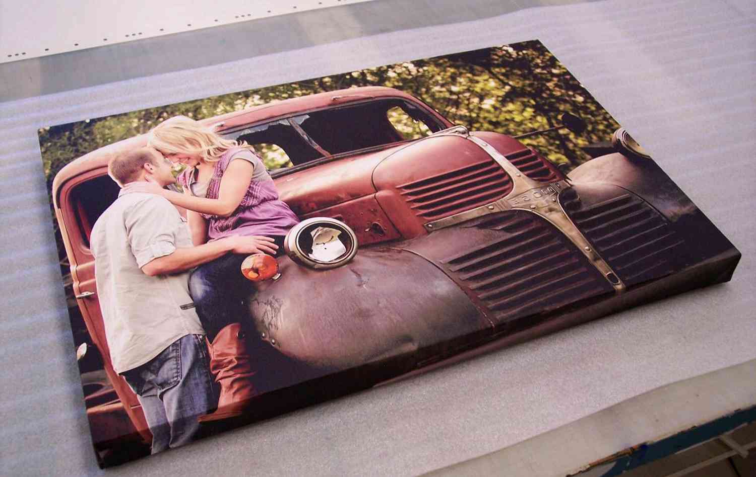 Печать на холсте А2