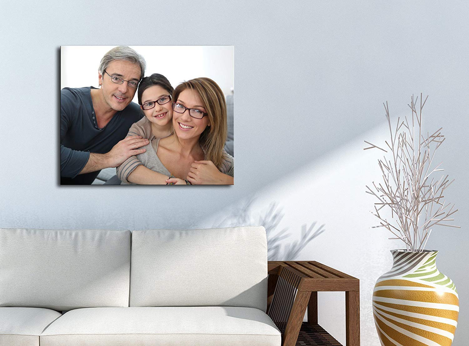 Печать на холсте А2