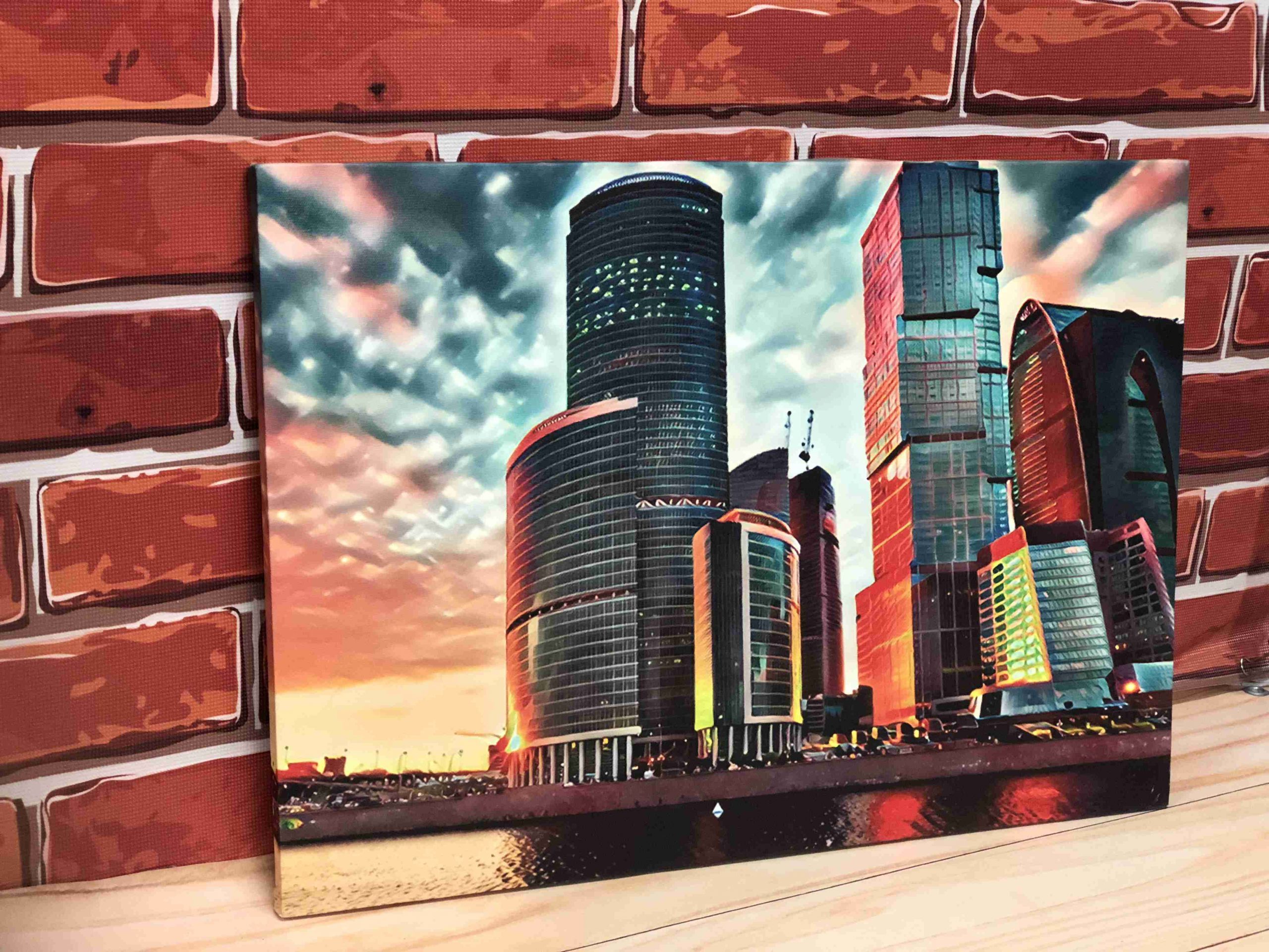 Печать на холсте А2