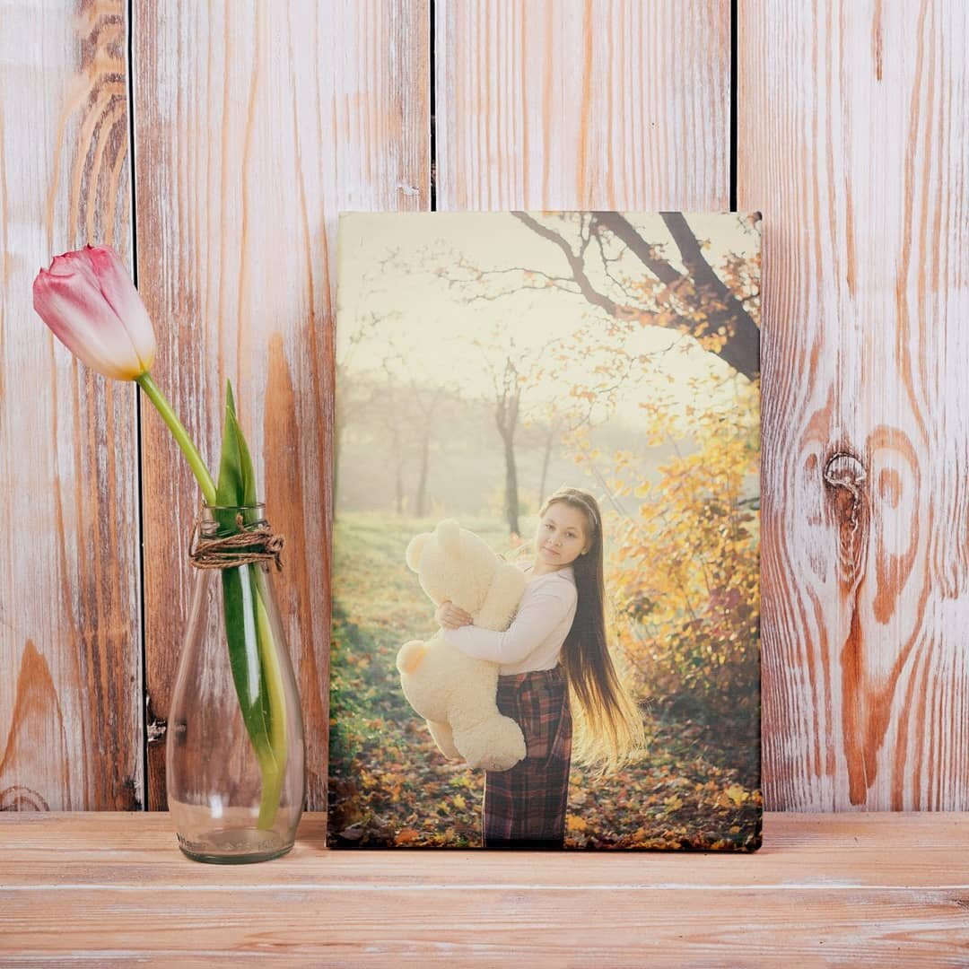 Печать на холсте А3