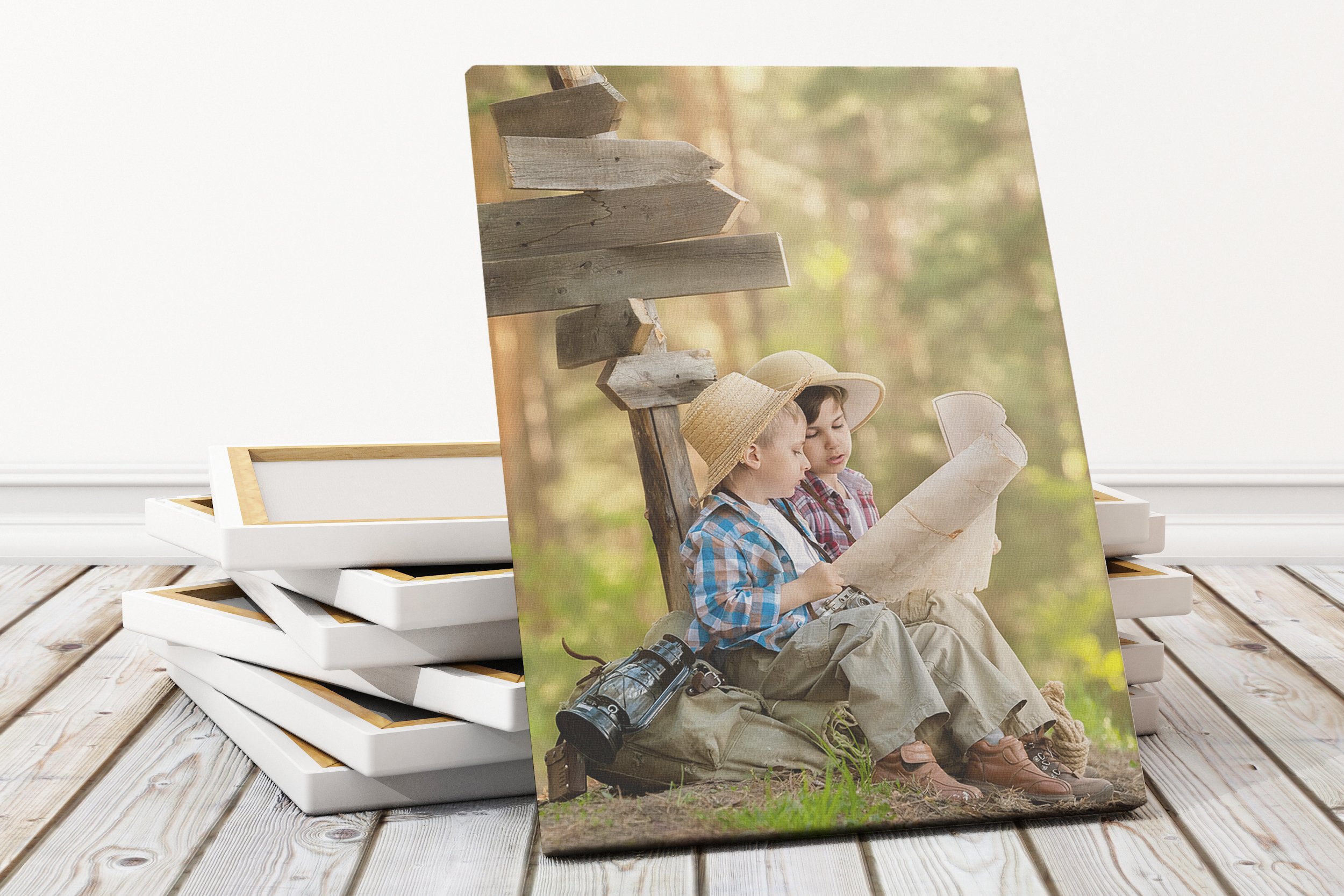 Печать на холсте А4