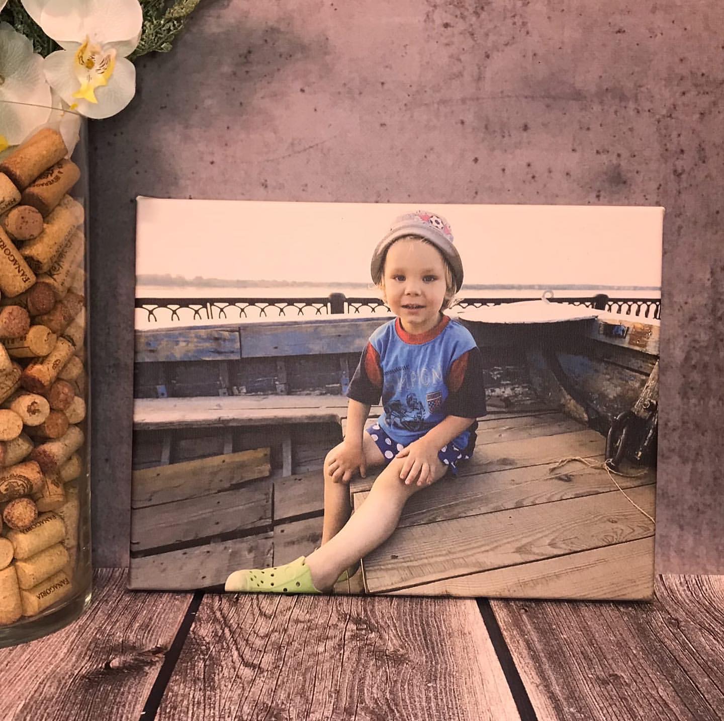 Печать на холсте А4