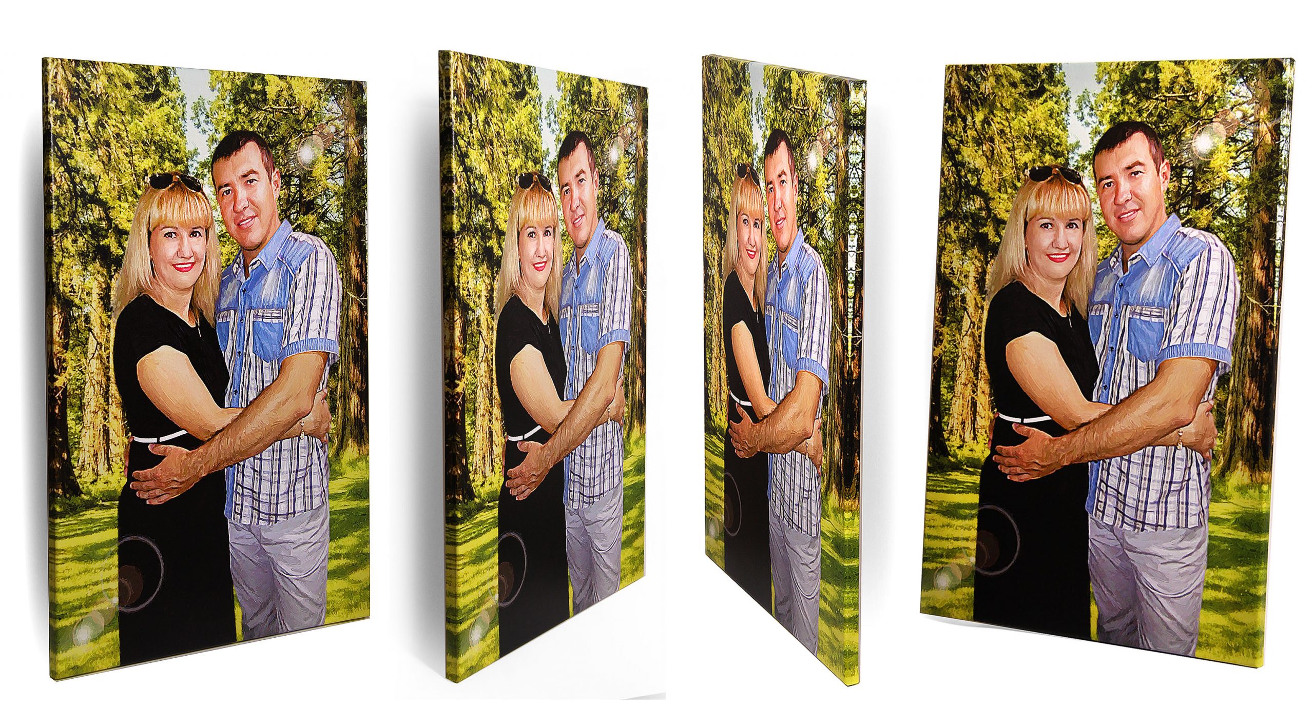 Печать на холсте А4