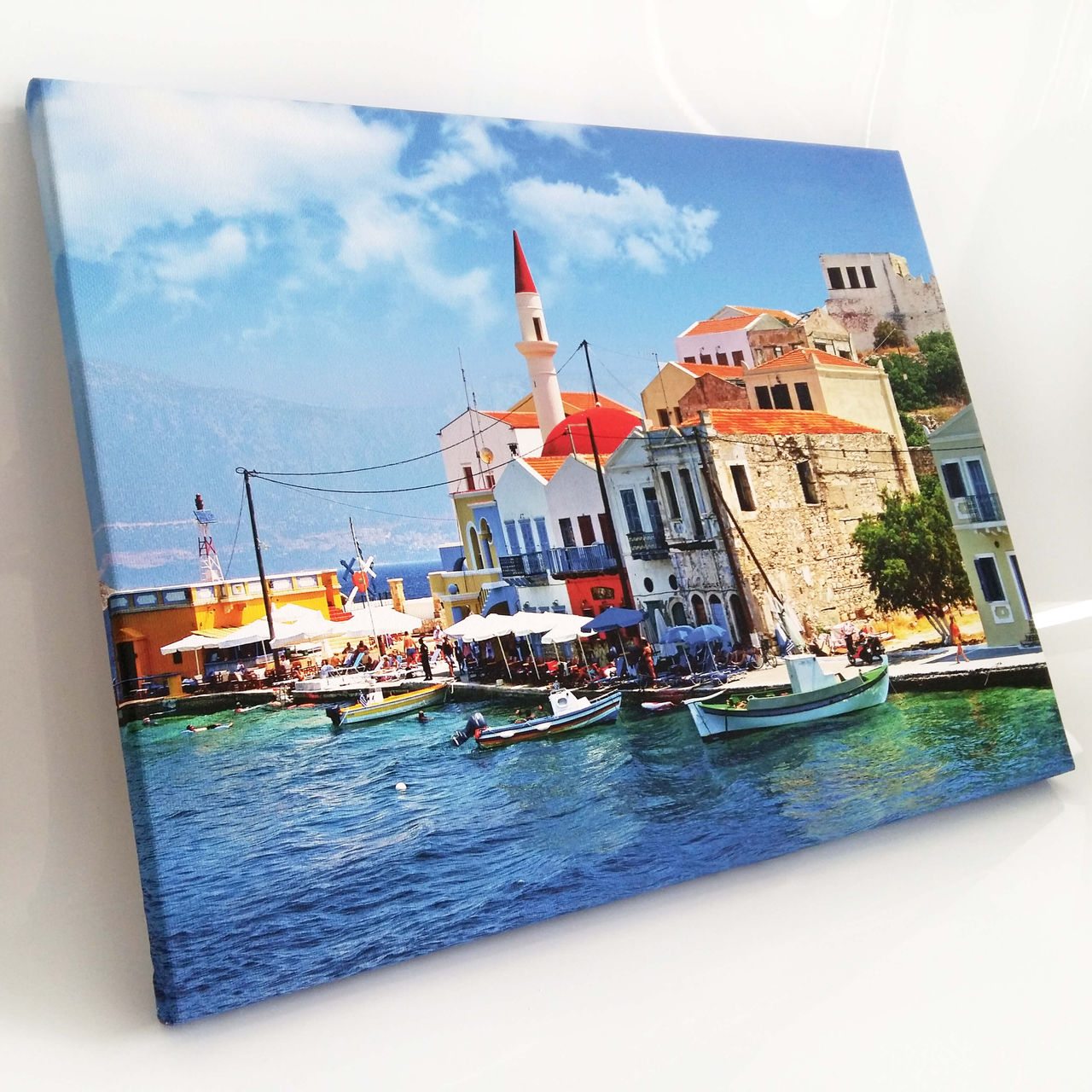 Печать на холсте А4