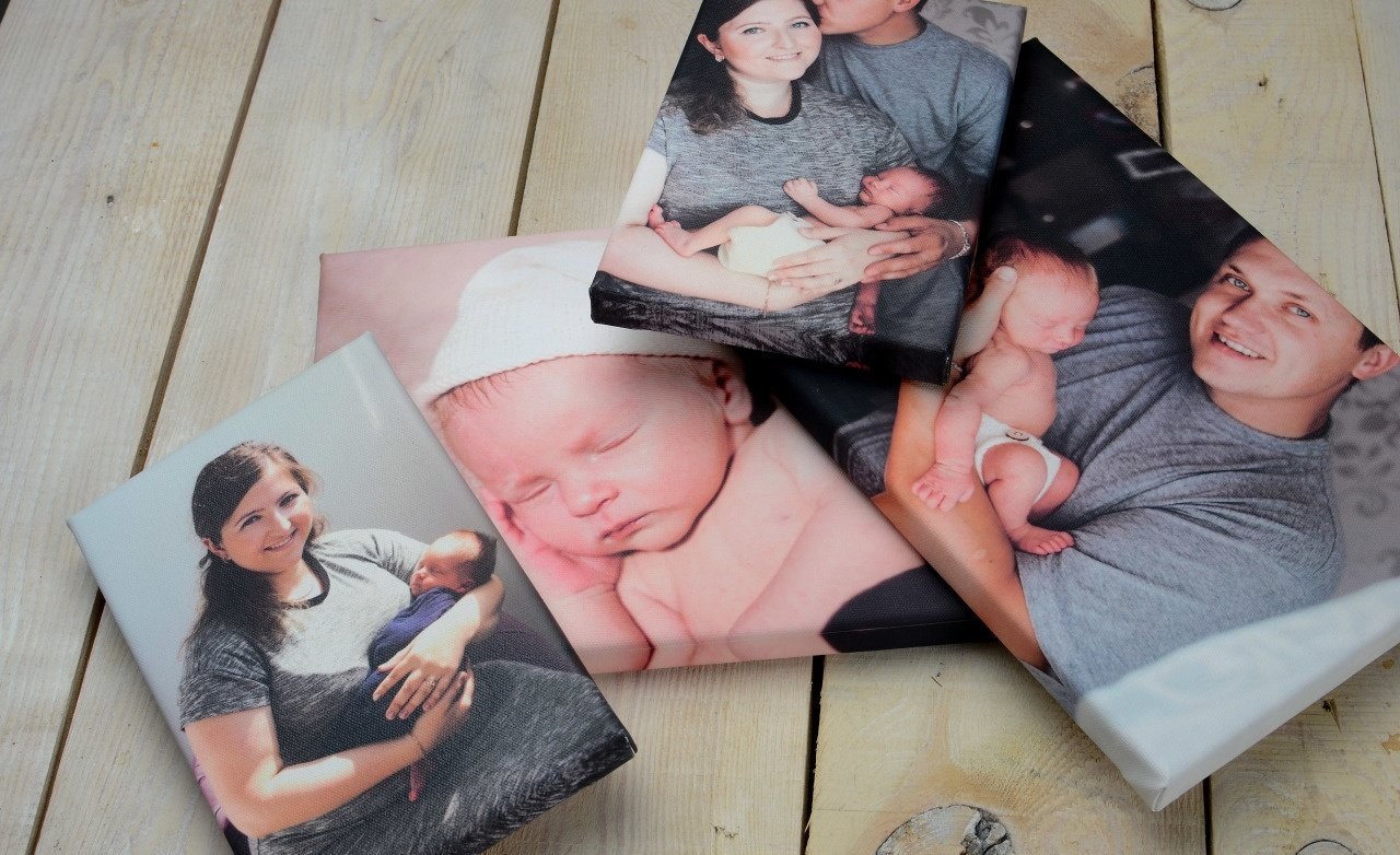 Печать на холсте А4