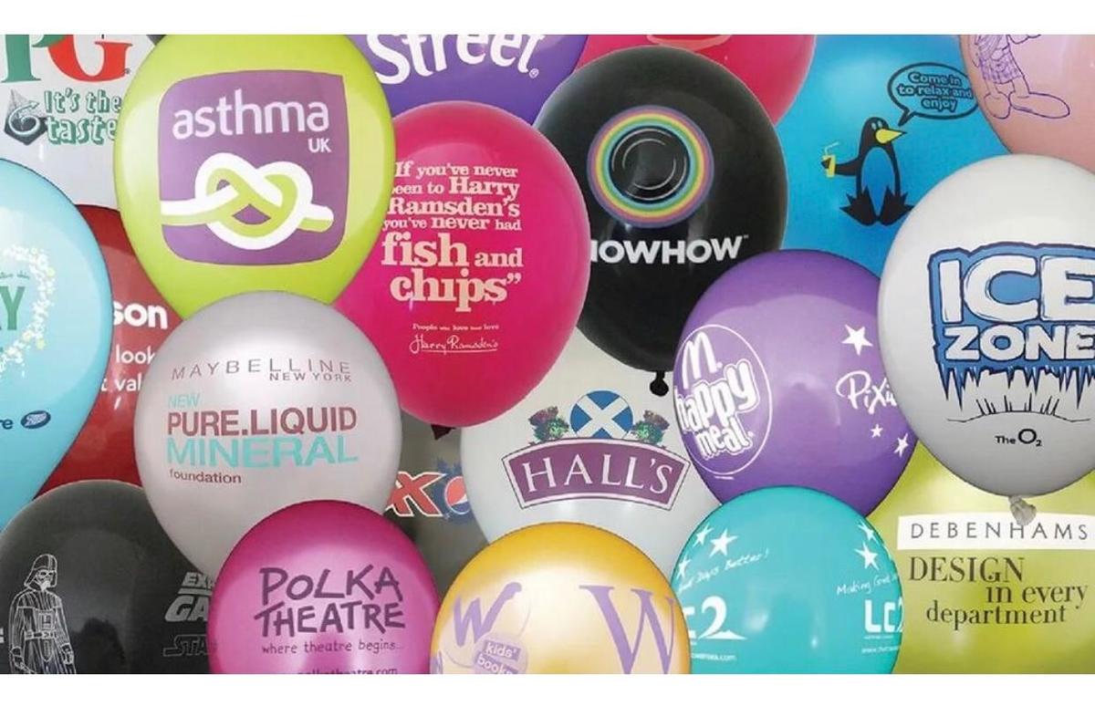 Печать наклеек для шаров