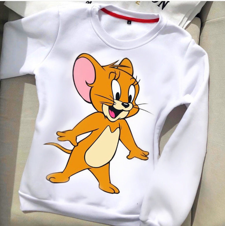 Печать наклеек на футболки