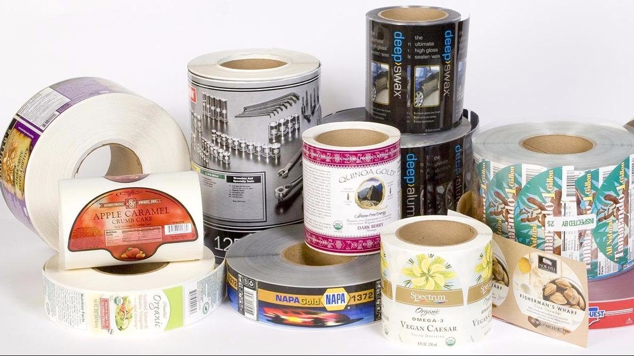 Печать наклеек на товар