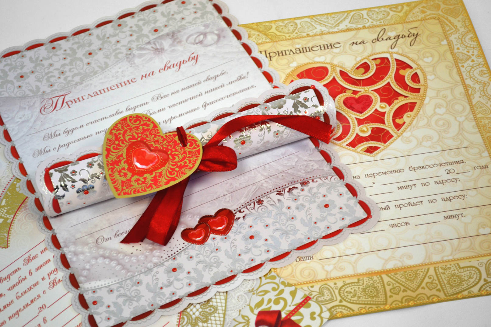 Печать праздничных открыток на свадьбу