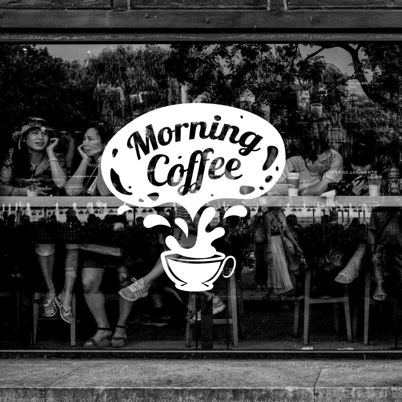 Печать наклеек на окна